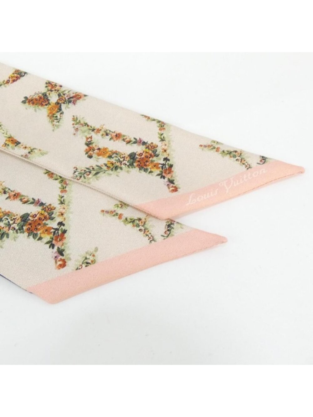Louis Vuitton Bandeau BB Monogram Flower Scarf - Picture 2 of 3